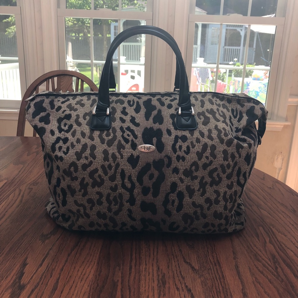 Diane Von Furstenburg Leopard Duffle Bag